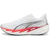 Puma Loopschoen 'Velocity NITRO 5' knalrood / zwart / offwhite