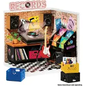 Mga MGA's - Record Shop - Knutselset - Bouwpakket- Maak Je Eigen Mini Record Shop