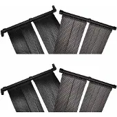 vidaXL Zonnepaneel voor zwembadverwarming, 4 stuks, 80x620 cm