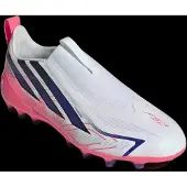 Adidas F50 Hyperfast League Laceless Ag Junior Football Boots Wit EU 34 Kinderen