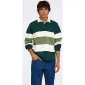 Only & Sons Sweatshirt 'Maglieria' groen