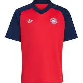 Adidas Originals Shirt 'Pre-Match FC Bayern Away 26-27' navy / knalrood / wit