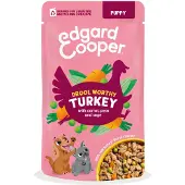Edgard & Cooper 8x Hond Puppy Stew Pouch Kalkoen 150 gr