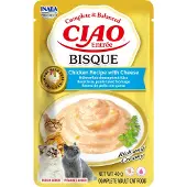 Inaba 12x Ciao Kattenvoer Entrée Bisque Chicken & Cheese 40 gr