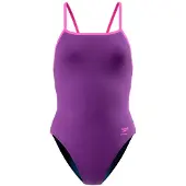 Speedo Solid Triback Swimsuit Paars 28 Vrouw