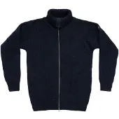 Devold - Nansen Wool Cardigan - Wollen trui XXL, blauw/zwart