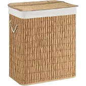 Hjh LIVING Wasmand / wasbak FALSTER XL R rotan