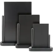 Securiton - Krijtbord 21x28x7cm zwart hout