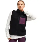 Roxy - Women's Boundless Spirit Vest 2 - Fleecebodywarmer L, zwart