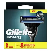 Gillette Mach 3 Scheermesjes 8 stuks