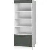 Vicco Keukenrek Fame-Line, Groen-Goud Landhuis/Wit, 60 cm