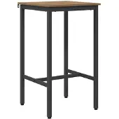 vidaXL Bartafel, 52 x 52 x 110 cm, houtvezel, Artisan-eikenhout
