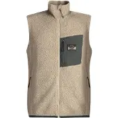 Lundhags Flok Wool MS Pile Vest, tussenlaag, beige