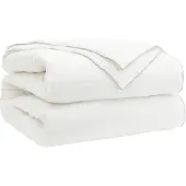 vidaXL Dekbed TRIER 220x240cm 4 seizoenen 140+220GSM Wit