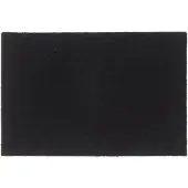 vidaXL Deurmat 60x90 cm getufte kokosvezel zwart