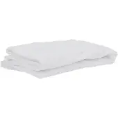 vidaXL Matrasbeschermer waterdicht 100x220 cm wit