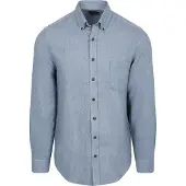 Casa Moda Casual Fit overhemd blauw