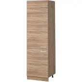 Vicco Hoge kast R-Line, Sonoma/Goudkleurig Eiken, 60 cm