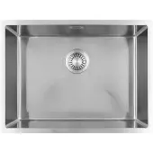 Pure.Sink Keukenwastafel 55x40 cm, roestvrij staal, onderbouwmodel, plat model, serie