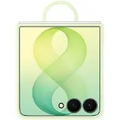 Samsung Galaxy Z Flip 8 Siliconen Back Cover met Magneet Groen