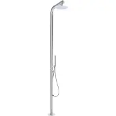 Beliani MARUDI - Buitendouche - Zilver - RVS