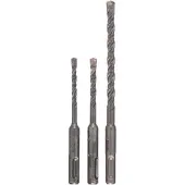 Bosch 1617000118 Coffret De 3 Forets Pour Perceuse À Percussion 5 / 6 / 8 Mm