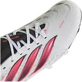 Adidas Predator League Gras Voetbalschoenen (FG) Wit Zwart Roze