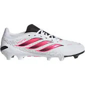 Adidas Predator League Gras Voetbalschoenen (FG) Wit Zwart Roze