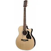 Richwood G-60-CE Grand Auditorium Cutaway Massief Bovenblad Elektro-Akoestische Gitaar Glanzend