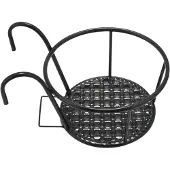 Torribaly Metalen Bloemenhouder, Plankstandaard, Hangende Potten, Mand, Plantentuin, Muuropslag
