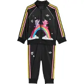Adidas Originals Joggingpak 'SST' blauw / geel / sering / zwart