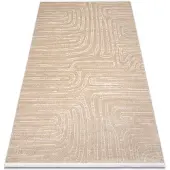 Rugsx FROJE 1774 Lijnen – Scandinavische stijl, met textuur, modern beige 120x170 cm