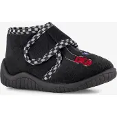 Thu!s jongens pantoffels race auto's zwart maat 25