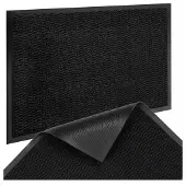 Gockowiak Wandmat 80x120 cm Antislip binnendeur - Grijze rubberen vloermat