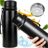 Alogy Thermos Fles 1L met Infuser - Houdt Warm/Koud