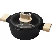 Lamart Aluminium Pan 4,3L met Antiaanbaklaag en Siliconen Handwas
