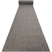 Rugsx Vloerbekleding CASABLANCA LOOM grijs, lus, zacht binnen & buiten 120x440 cm