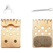 Semoic Gesinterde Remblokken voor Fietsen, Warmteafvoerende Metalen Schijfremblokken, Mountainbikes, Fietsaccessoires BP055F