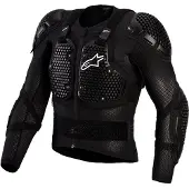 Alpinestars Bionic Action V3 beschermende jas Zwart/Wit XL