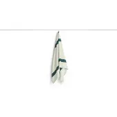 HAY Stripe handdoek Petrol blue, 70x140 cm