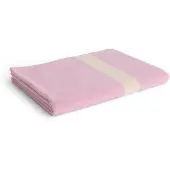 HAY Stripe handdoek Cool pink, 100x150 cm