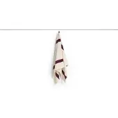 HAY Badlaken Stripe Bath Towel Burgundy - 70 x 140 cm