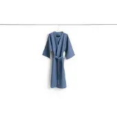 HAY Badjas Waffle Dusty blue-One-size