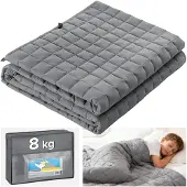 Rebel Active Serie - Gewichtsdeken - 8kg - 150x200cm - Huidvriendelijk