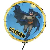 Grabo Folieballon 45 cm (flat & leeg) Batman / bulk = zonder plastic verpakking