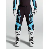 Alpinestars Supertech Vesta Heren Crossbroek Zwart/Turkoois 36