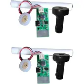 Torribaly 2X USB-Bevochtigermodule Aerosolizer-Besturingskaart Luchtbevochtigerkaart Vernevelingsmodule Luchtbevochtigermodule 5V