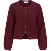 Vila Gebreid vest 'VIPIGGA' bordeaux