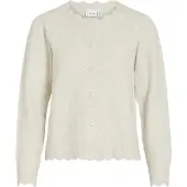 Vila Gebreid vest 'VINIKOLINA' lichtbeige