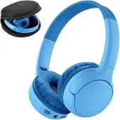 Belkin AUD012hqBL, Bekabeld en draadloos, Muziek, Koptelefoon met microfoon, Blauw